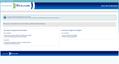 Desktop Screenshot of forpro.paysdelaloire.fr