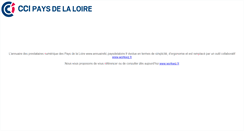 Desktop Screenshot of annuairetic.paysdelaloire.cci.fr