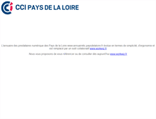 Tablet Screenshot of annuairetic.paysdelaloire.cci.fr